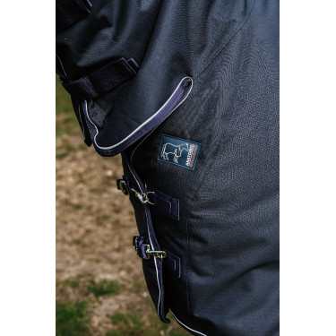 Manta de exterior Equithème Anatomic combo 1200 D Marinho Azul-marinho Manta de exterior Equithème Anatomic combo 1200 D Marinho Azul-marinho