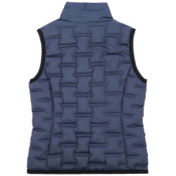 Colete acolchoado sem mangas sem costuras Je t'aime Equithème Aurore Azul/cinza