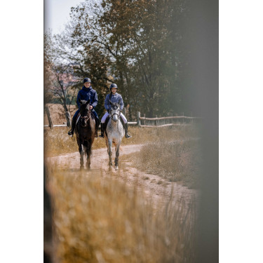 Legging com assento em silicone Equithème Alizé mulher Preto