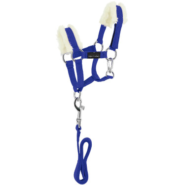 Mini-cabresto + guia Pony Academy Azul royal