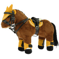 Mini-sela + cilha Pony Academy Preto