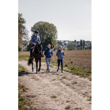Calças Equithème Capucine mulher Marinho Azul-marinho
