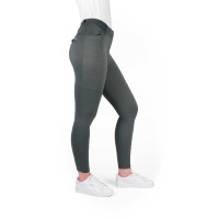 Calças Equithème Capucine mulher Cinzento Calças Equithème Capucine mulher Cinzento