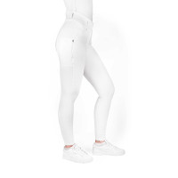 Calças Equithème Mila mulher Cinzento Calças Equithème Mila mulher Cinzento