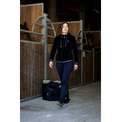 Bolsa Je t’aime Equithème + Porta-moedas Preto