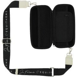 Bolsa Je t’aime Equithème + Porta-moedas Preto