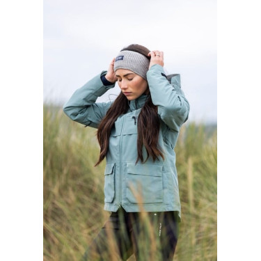 Casaco Essential Horse Pilot feminino Verde sálvia