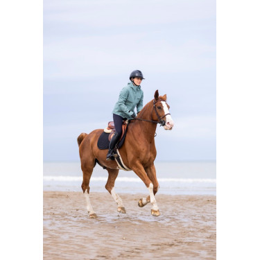 Casaco Essential Horse Pilot feminino Verde sálvia