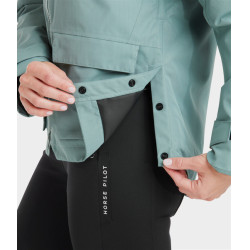 Casaco Essential Horse Pilot feminino Verde sálvia