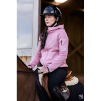 Casaco polar Pampa Horse Pilot feminino Rosa bebê