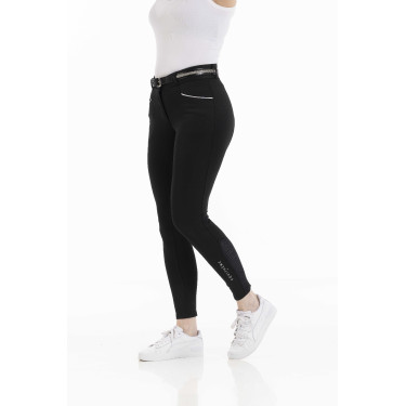 Calça Equithème Claudine com fundo de silicone Calça Equithème Claudine com fundo de silicone