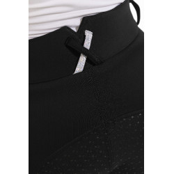 Calça Equithème Claudine com fundo de silicone Preto Calça Equithème Claudine com fundo de silicone Preto