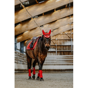 Manta Equithème Natal Vermelho Manta Equithème Natal Vermelho