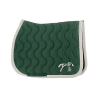 Manta de sela Pénélope Diamant Verde escuro