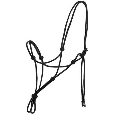 Caveçon etológico Norton em nylon Preto Caveçon etológico Norton em nylon Preto