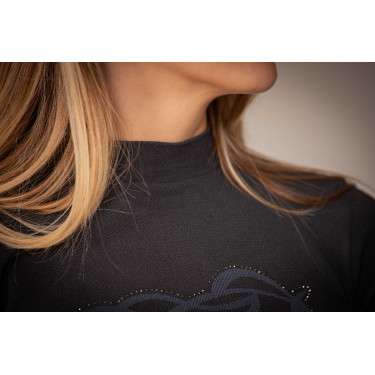 Polo Pénélope Maddie Antracite Cinzento Polo Pénélope Maddie Antracite Cinzento