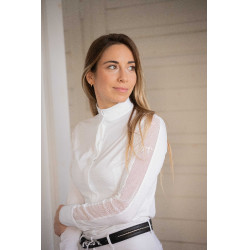 Cinto Pénélope Signature com strass Preto