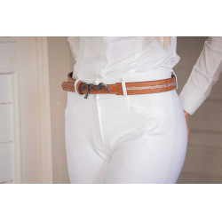 Cinto Pénélope Signature com strass Conhaque Castanho Cinto Pénélope Signature com strass Conhaque Castanho