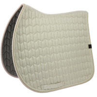Almofada de sela Equithème Excellence Creme Bege Almofada de sela Equithème Excellence Creme Bege