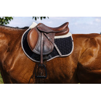 Almofada de sela Equithème Dinard Bege Almofada de sela Equithème Dinard Bege