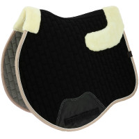 Almofada de sela Equithème Dinard Preto Almofada de sela Equithème Dinard Preto