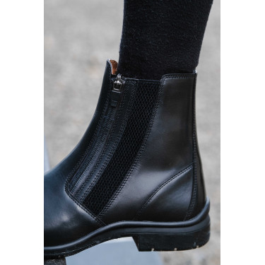 Botas zip Equithème Sporty Preto