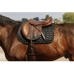 Almofada de sela Equithème Pretty Preto