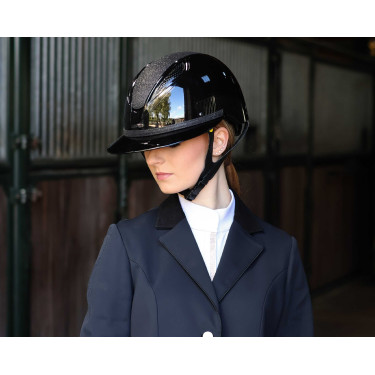 Galão removível para capacete Lami-Cell Glitter Preto