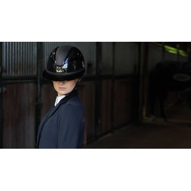 Galão removível para capacete Lami-Cell Glitter Preto