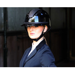 Galão removível para capacete Lami-Cell Glitter Preto