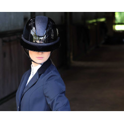 Galão removível para capacete Lami-Cell Glitter Preto