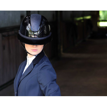 Galão removível para capacete Lami-Cell Glitter Preto