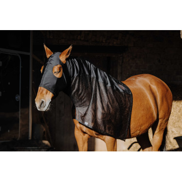 Protección de cuello integral Equithème Lycra/Mesh Preto