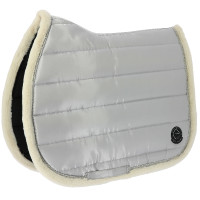 Almofada de sela Je t'aime Equithème Studio Prateado Cinzento Almofada de sela Je t'aime Equithème Studio Prateado Cinzento