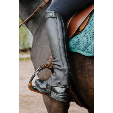 Mini-chaps Equithème Select Preto