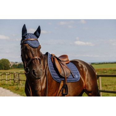 Almofada de sela Je t'aime Equithème Origine Azul