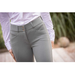 Calça de equitação Pénélope Majestic Verde sálvia