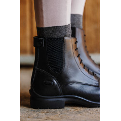 Botas com atacadores e fecho Equithème Sporty Preto