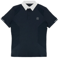 Polo Equithème Victor Marinho Azul-marinho