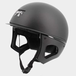 Capacete Pénélope viseira curta Preto fosco