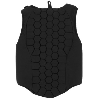 Dorsal Equithème Hexaflex infantil Preto Dorsal Equithème Hexaflex infantil Preto