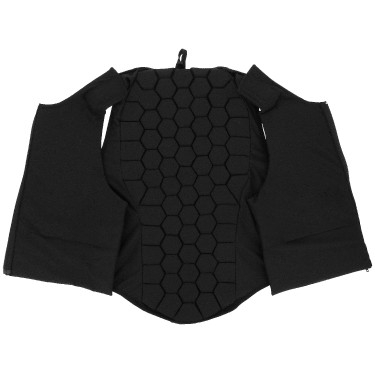 Dorsal Equithème Hexaflex infantil Preto Dorsal Equithème Hexaflex infantil Preto