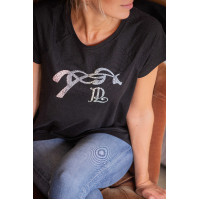 Camiseta PENELOPE - Funky Preto Camiseta PENELOPE - Funky Preto