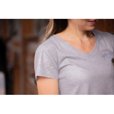 Camiseta Pénélope Juline Cinzento Camiseta Pénélope Juline Cinzento