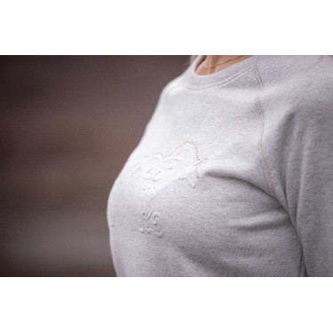 Sweatshirt Pénélope Ully Cinzento Sweatshirt Pénélope Ully Cinzento