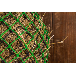 Rede de feno Hippotonic Dupla Verde / preto