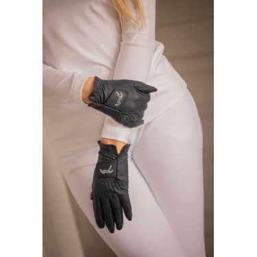 Luvas Eden by Pénélope Lyoni Marinho Azul-marinho