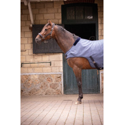 Cobertor Walker Wooltouch Paddock Sports Branco mesclado