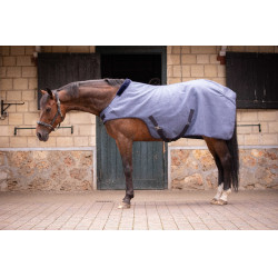 Cobertor Walker Wooltouch Paddock Sports Branco mesclado