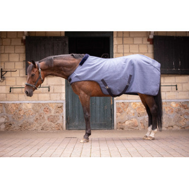 Cobertor Walker Wooltouch Paddock Sports Branco mesclado